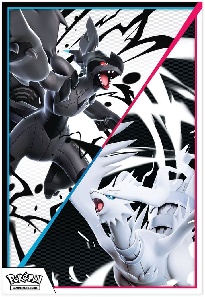 Pokémon Schwarze Blitze & Weiße Flammen - Poster-Kollektion